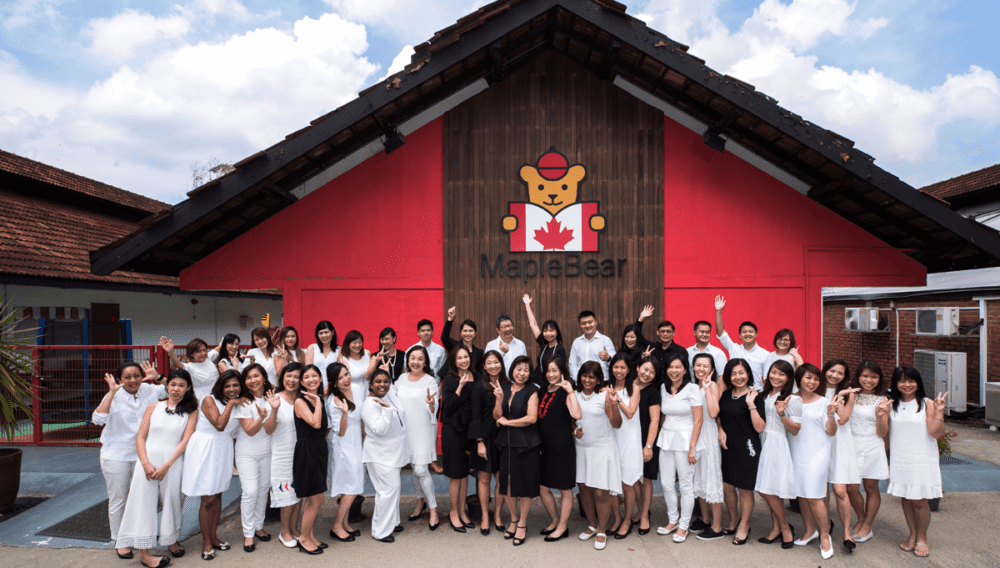 MapleBear Preschool Singapore teachers, principals and team
