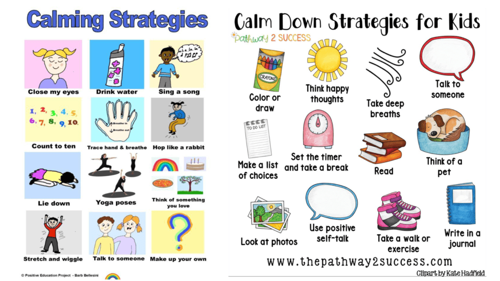 children calming strategies
